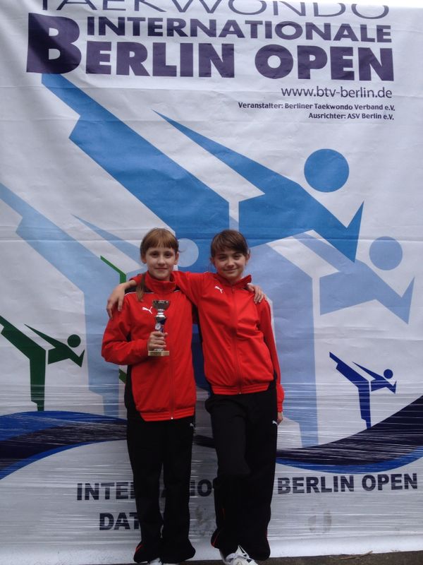 Laura Goebel und Katarina Bormann bei den Berlin Open 2014